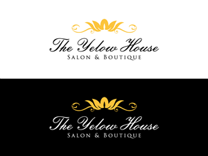 Logo Design by DesignVault for The YELLOW HOUSE SALON & BOUTIQUE | Design: #6215539