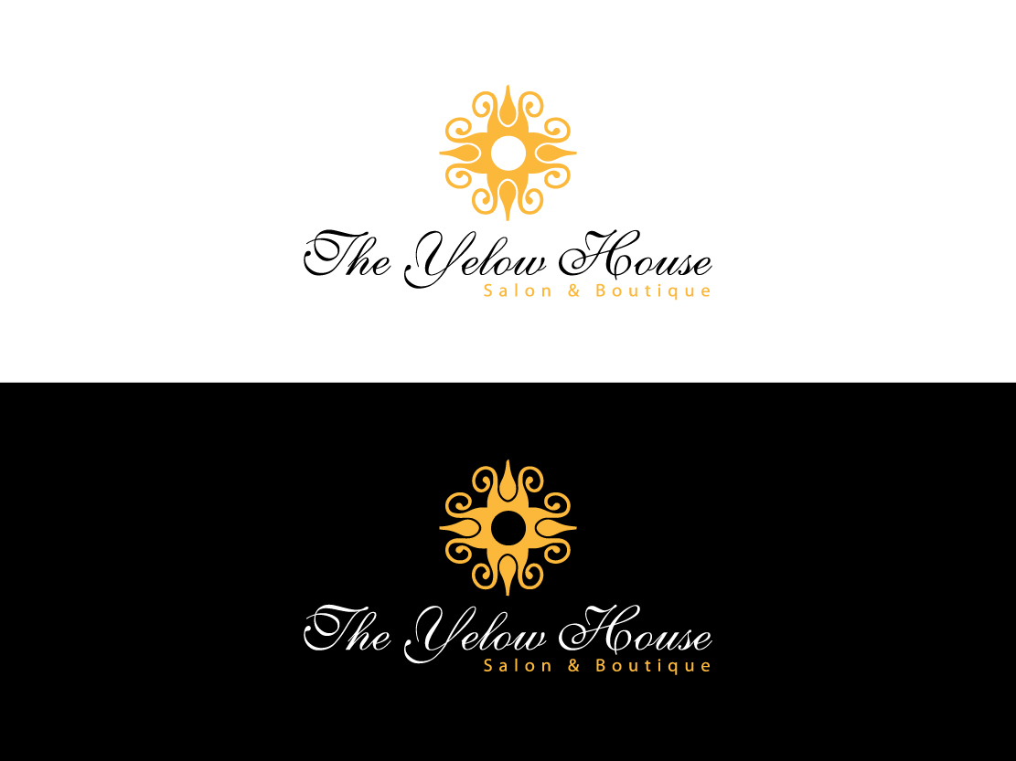 Logo Design by DesignVault for The YELLOW HOUSE SALON & BOUTIQUE | Design #6215540