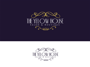 Logo Design by DesignVault for The YELLOW HOUSE SALON & BOUTIQUE | Design: #6215611