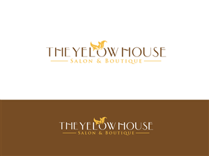 Logo Design by DesignVault for The YELLOW HOUSE SALON & BOUTIQUE | Design: #6215613