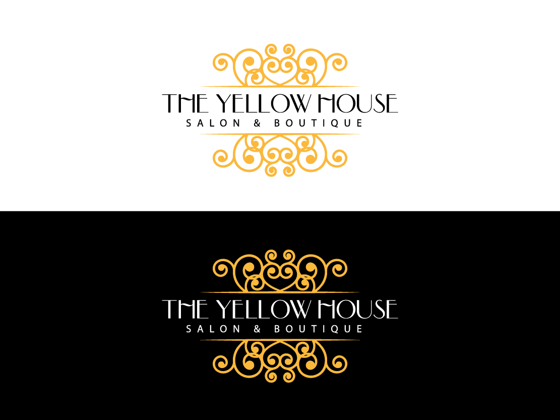 Logo Design by DesignVault for The YELLOW HOUSE SALON & BOUTIQUE | Design #6217597