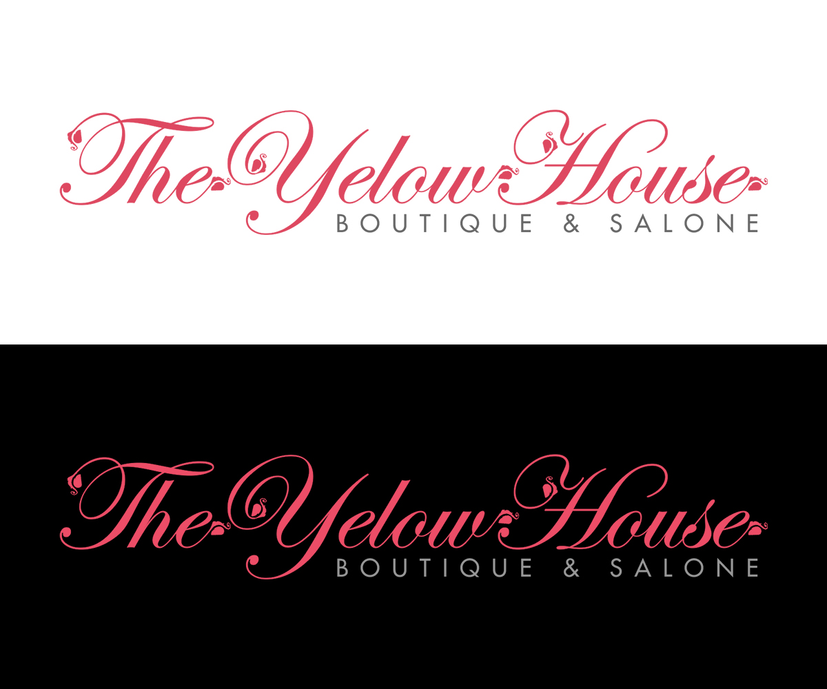 Design de Logo par PAPRIKA96 pour The YELLOW HOUSE SALON & BOUTIQUE | Design #6215924