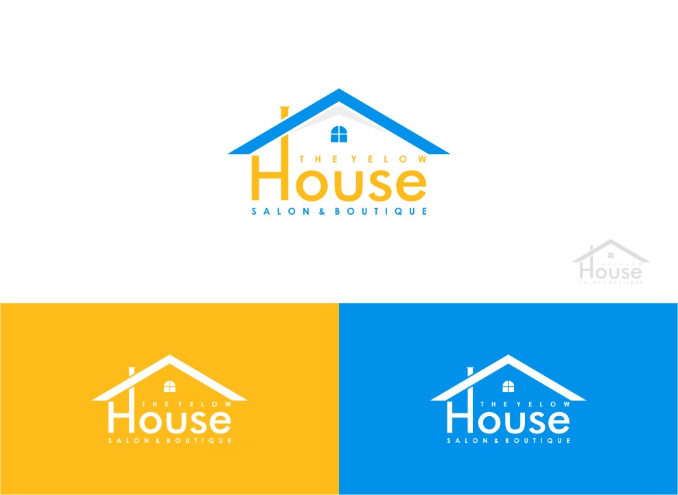 Logo Design by g234t_d4y for The YELLOW HOUSE SALON & BOUTIQUE | Design #6218910