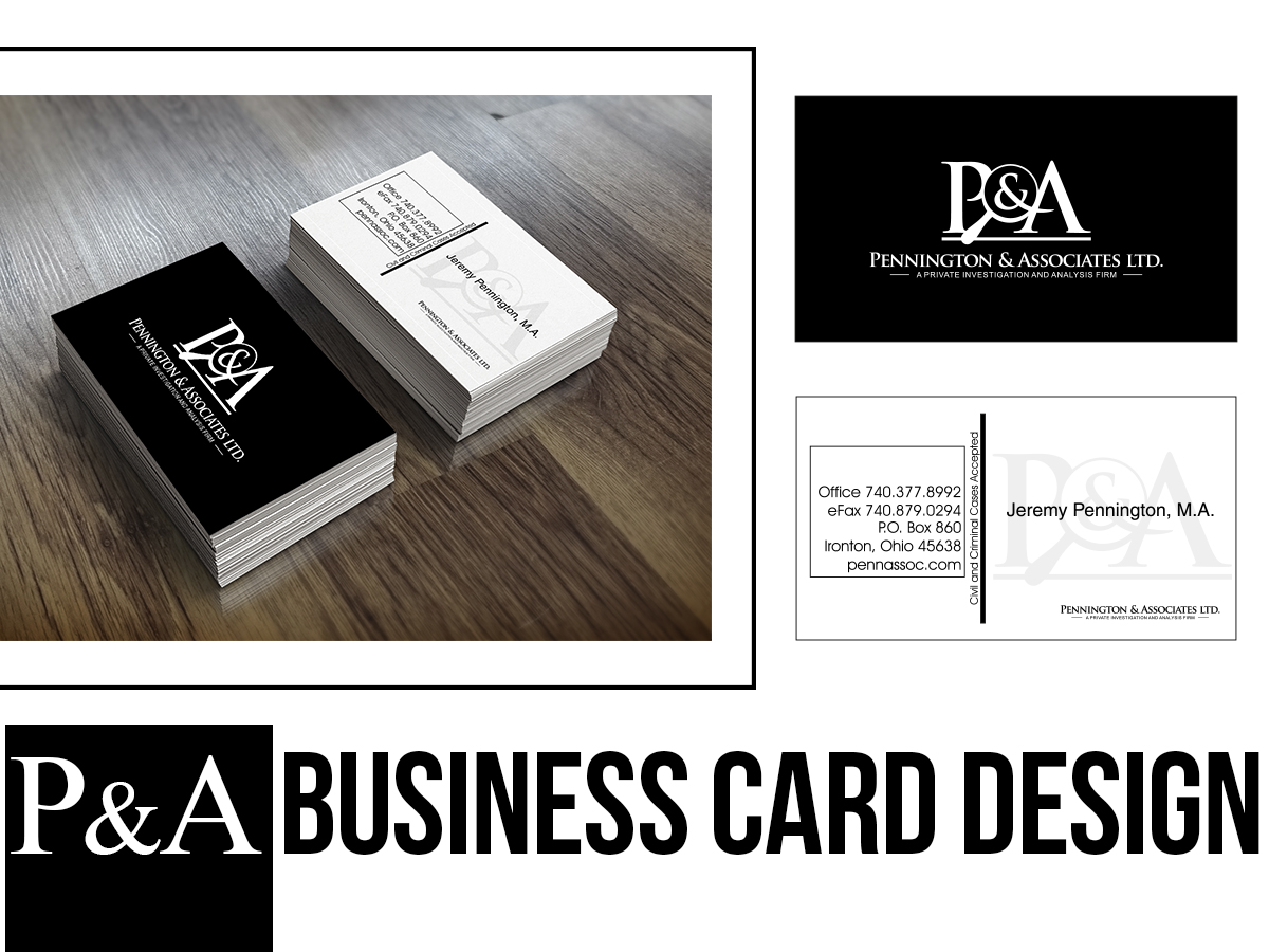 Visitenkarten-Design von Rodolfo T. für dieses Projekt | Design #6180494