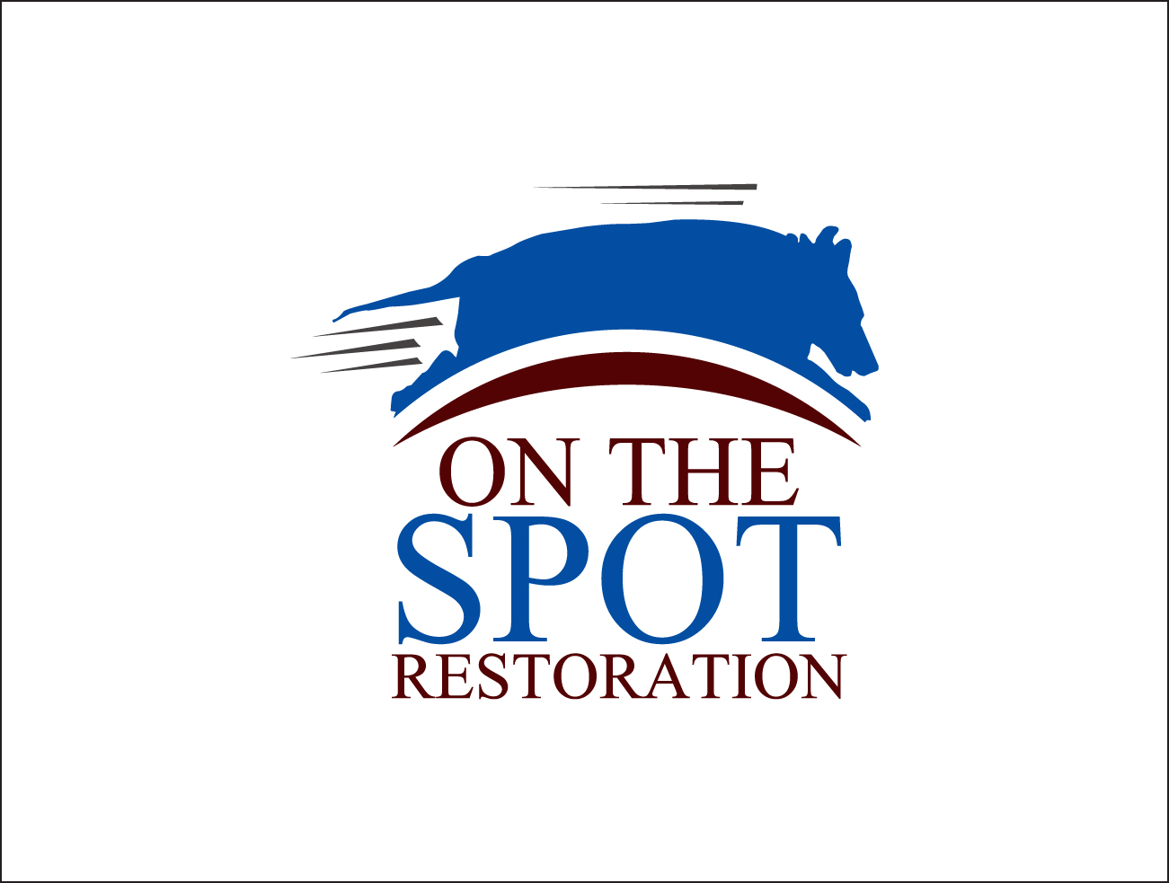 Logo Design by HarishRudrappa for On The Spot Restoration | Design #6204947