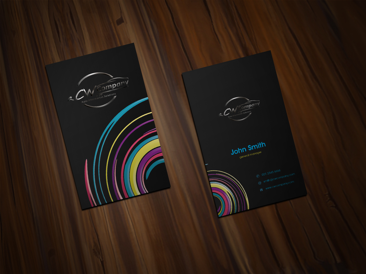 Business Card Design by Scorpius design for this project | Design #1651345