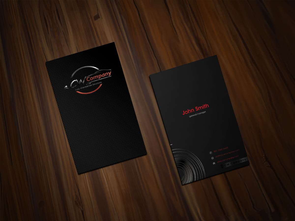Business Card Design by Scorpius design for this project | Design #1652312