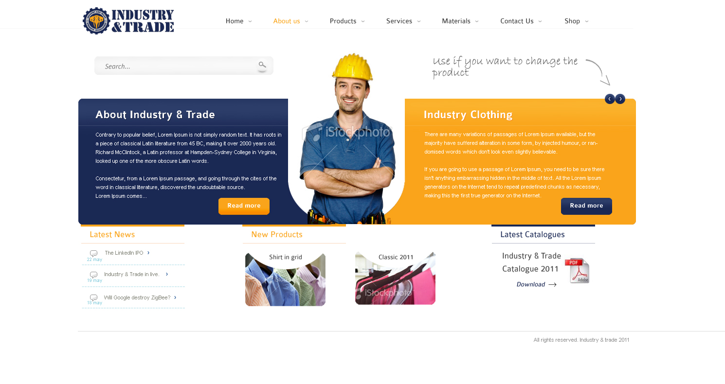 Web Design by KKORZENIOWSKI. for Promotional Logistics | Design #331480