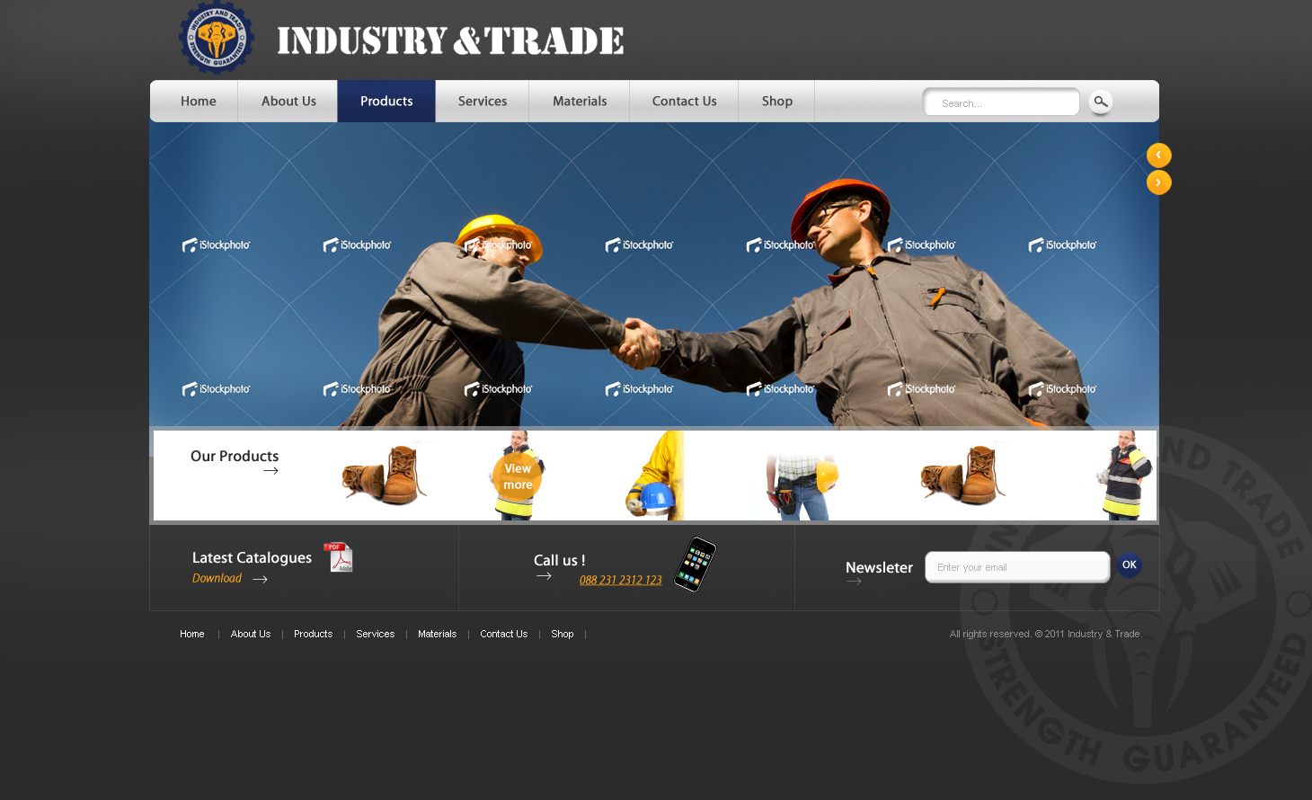 Web Design by KKORZENIOWSKI. for Promotional Logistics | Design #337575