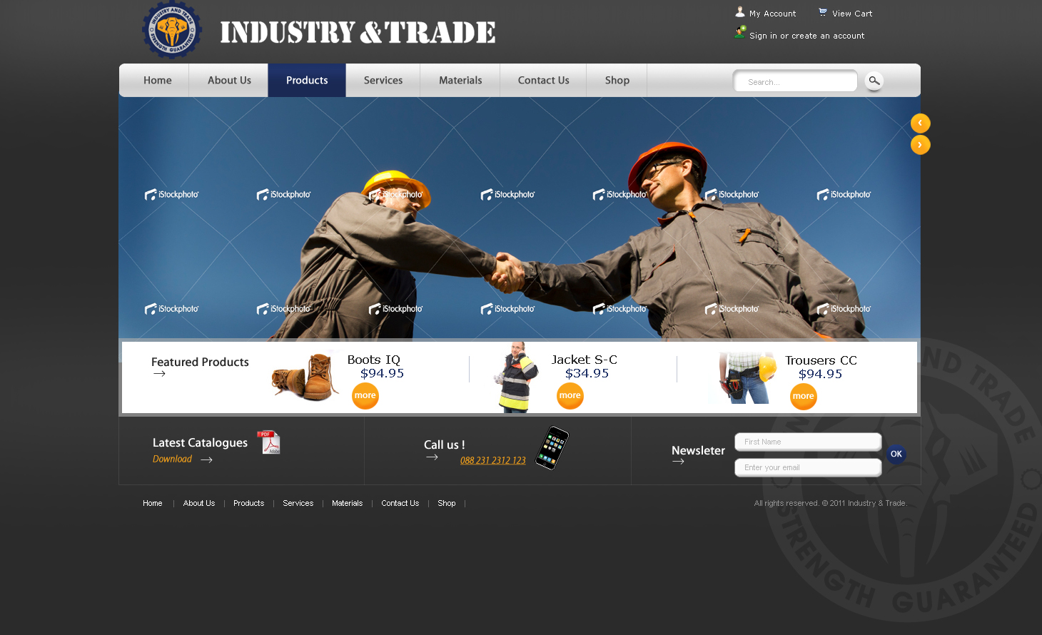 Web Design by KKORZENIOWSKI. for Promotional Logistics | Design #341151