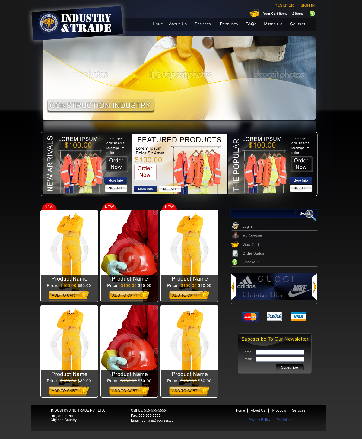 Web Design par D...Design pour Promotional Logistics | Design #347711