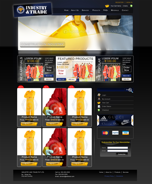 Diseño Web por D...Design para Promotional Logistics | Diseño #347711