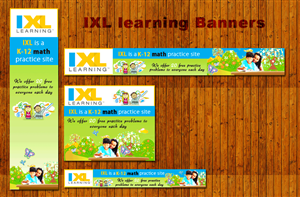Diseño De Banner Publicitario por jasmine para IXL Learning | Diseño: #1704908