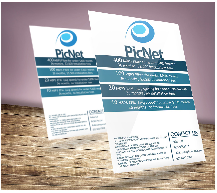 Flyer Design by JDwebart for PicNet Pty Ltd | Design #6183353