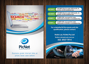 Flyer Design by meet007 for PicNet Pty Ltd | Design: #6197370