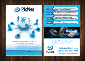 Flyer Design by meet007 for PicNet Pty Ltd | Design: #6207265
