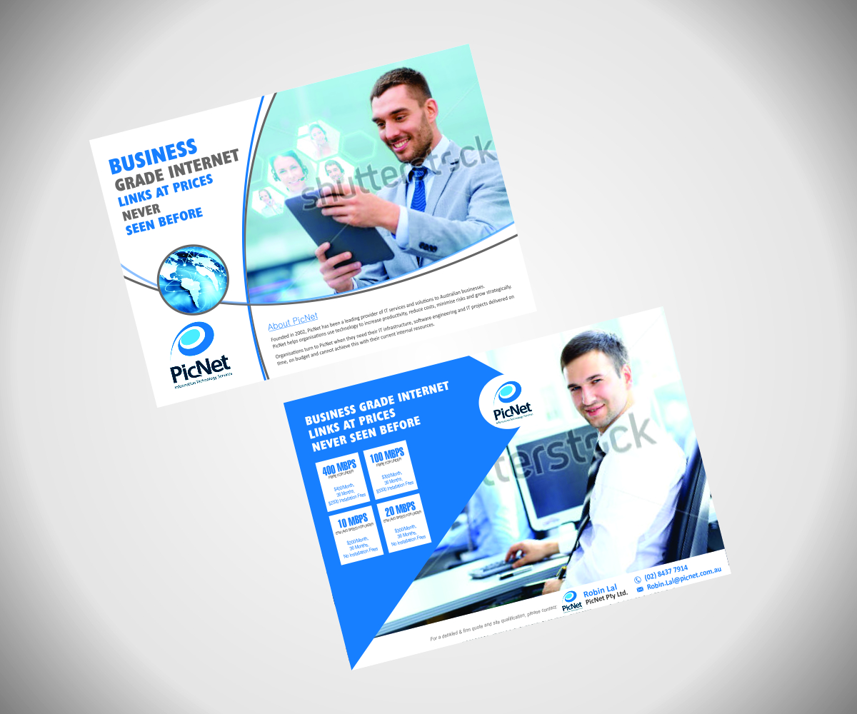 Flyer Design by Mohits27 for PicNet Pty Ltd | Design #6203070