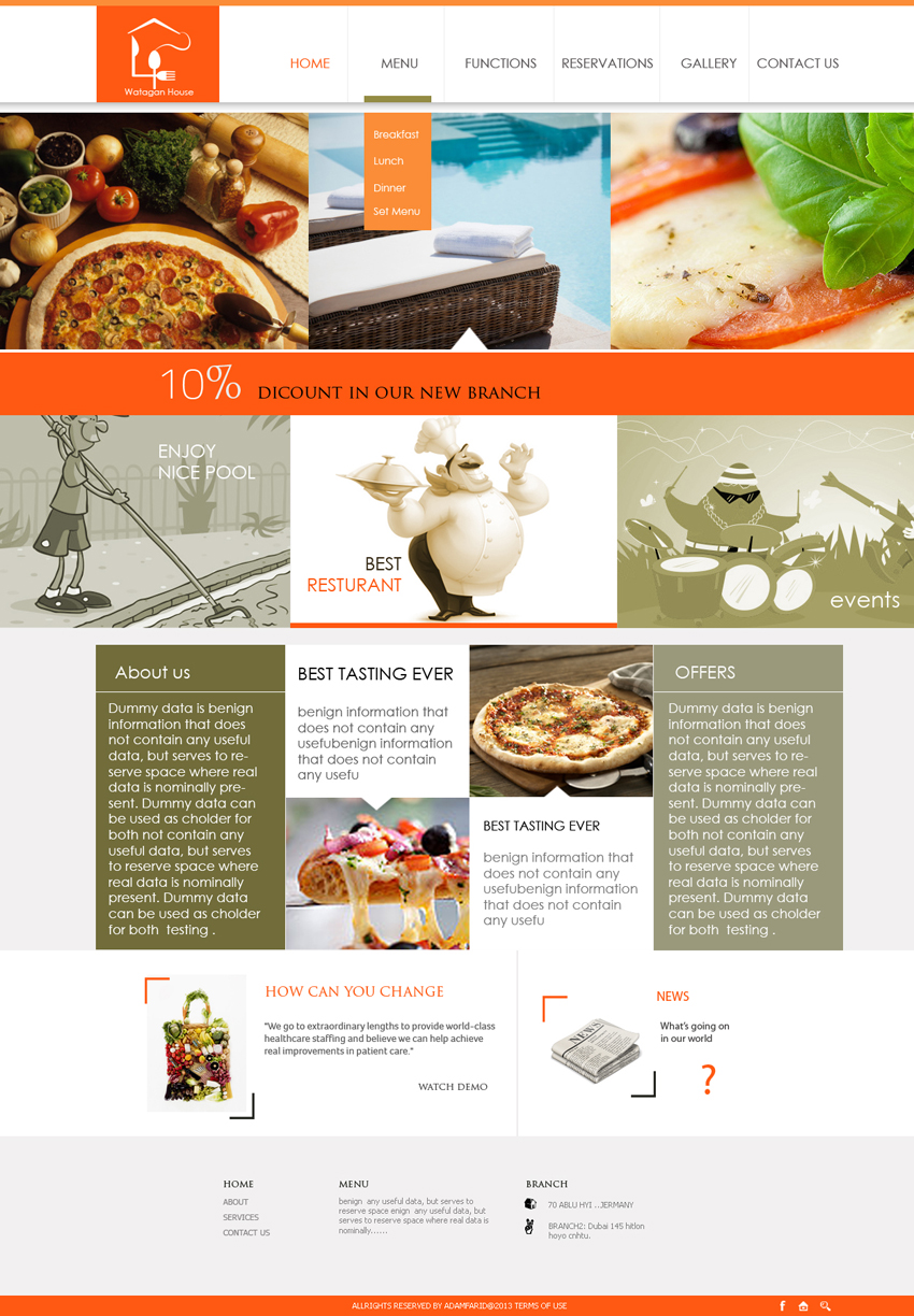 Diseño Web por adamhfarid para Watagan House Pty Ltd | Diseño #1713009