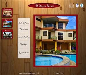 Web Design par paul pour Watagan House Pty Ltd | Design : #1790452