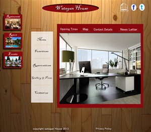 Web Design par paul pour Watagan House Pty Ltd | Design : #1790477