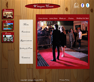 Web Design par paul pour Watagan House Pty Ltd | Design : #1790482