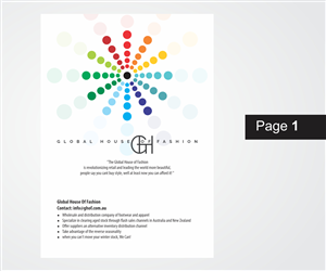 Diseño Gráfico por dany.firdaus para Global House of Fashion | Diseño: #6264432