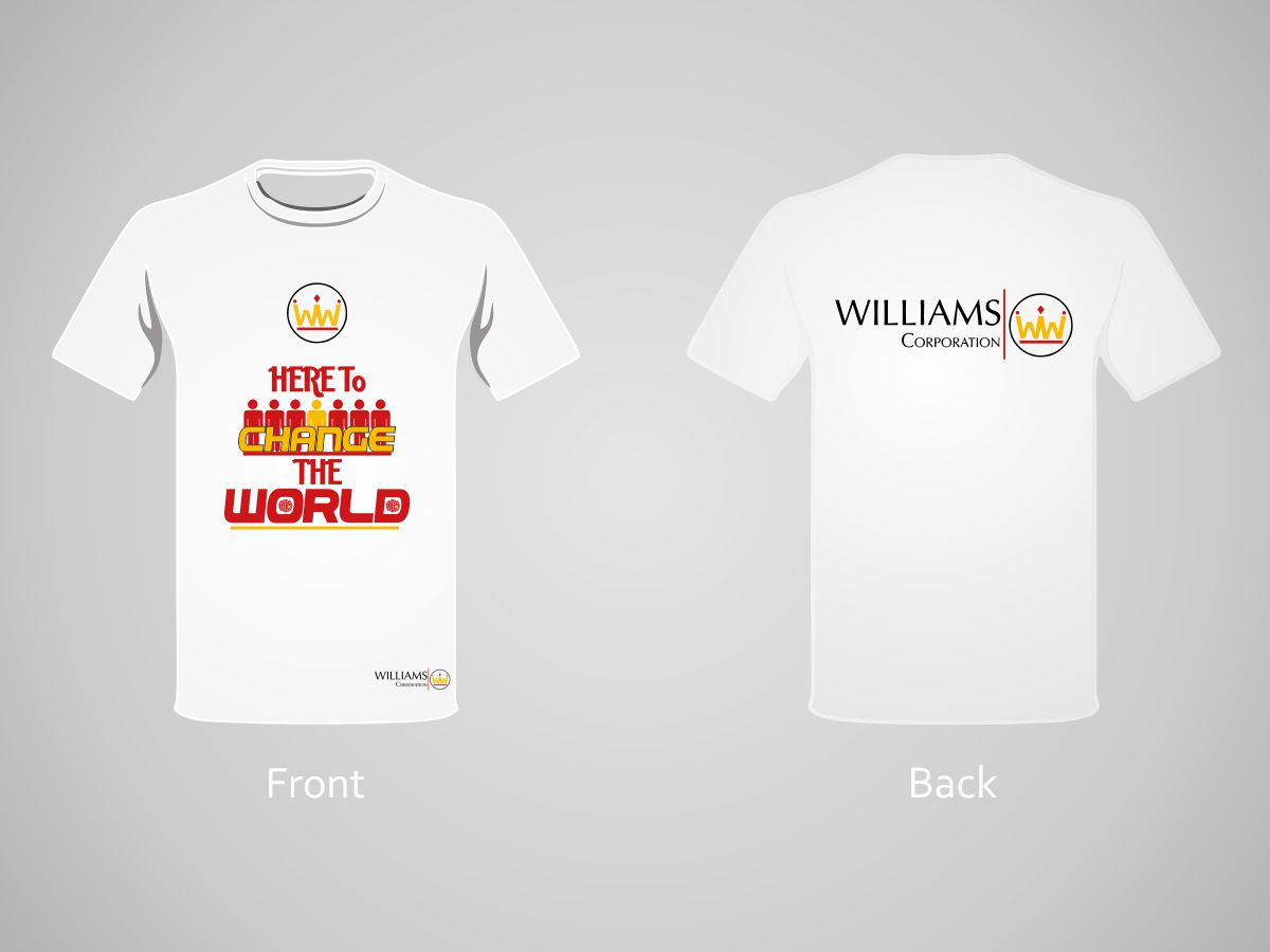 T-Shirt-Design von Priyal für Williams Corporation | Design #6296501