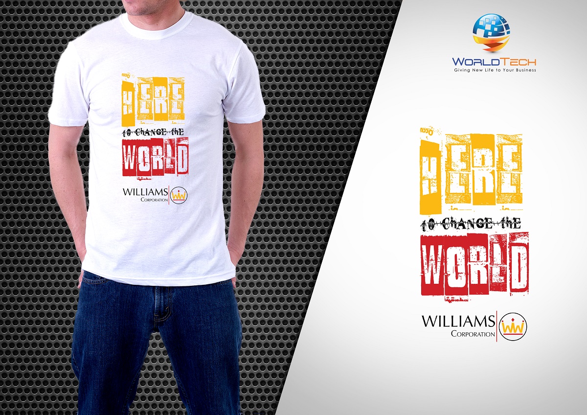 T-Shirt-Design von WorldTech für Williams Corporation | Design #6224751