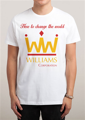 T-Shirt-Design von CREARTIVE für Williams Corporation | Design: #6303482