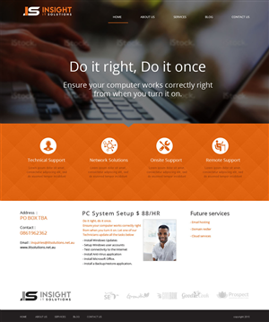 Wordpress Design by sonaldesign for this project | Design #6189762