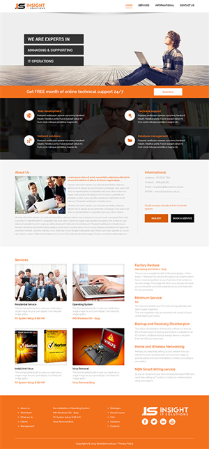 Wordpress Design by TheCodeWire for this project | Design: #6243671