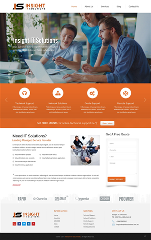 Wordpress Design by pb for this project | Design: #6193841