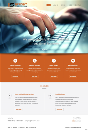 Wordpress Design by pb for this project | Design: #6193849