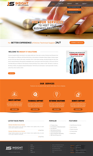 Wordpress Design by Sukrutisolutions for this project | Design: #6227481