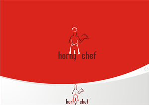 Diseño de Logo por MBARO para HORNY CHEF | Diseño: #1657287