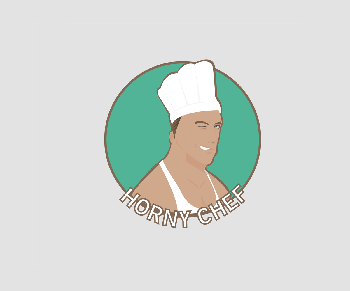 Logo Design by JamesSchofieldGD for HORNY CHEF | Design #1665186