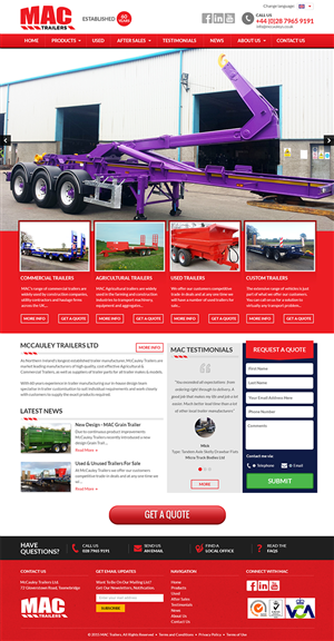 Web Design by RupalTechno for MMC Solutions | Design: #6266234