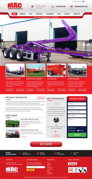 Web Design by RupalTechno for MMC Solutions | Design: #6266955