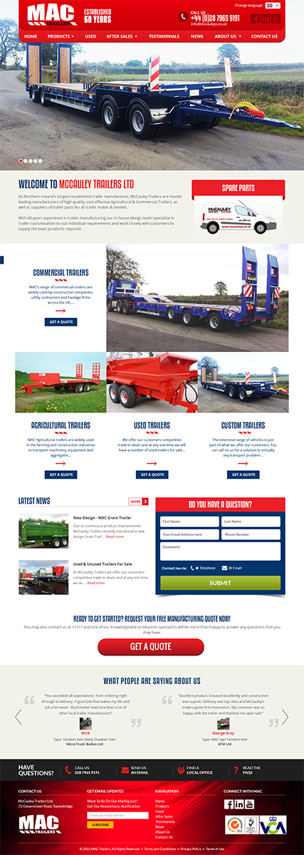 Web Design by RupalTechno for MMC Solutions | Design #6275002