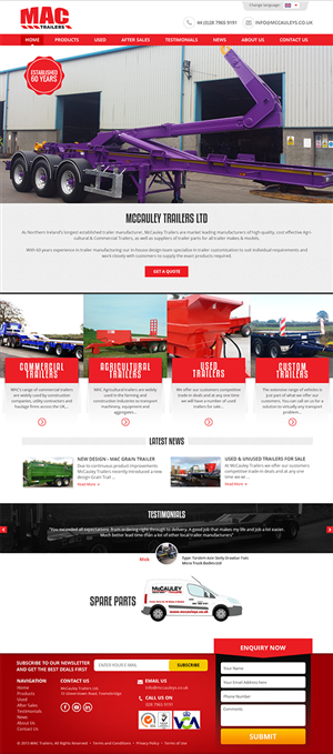 Web Design by RupalTechno for MMC Solutions | Design #6276707