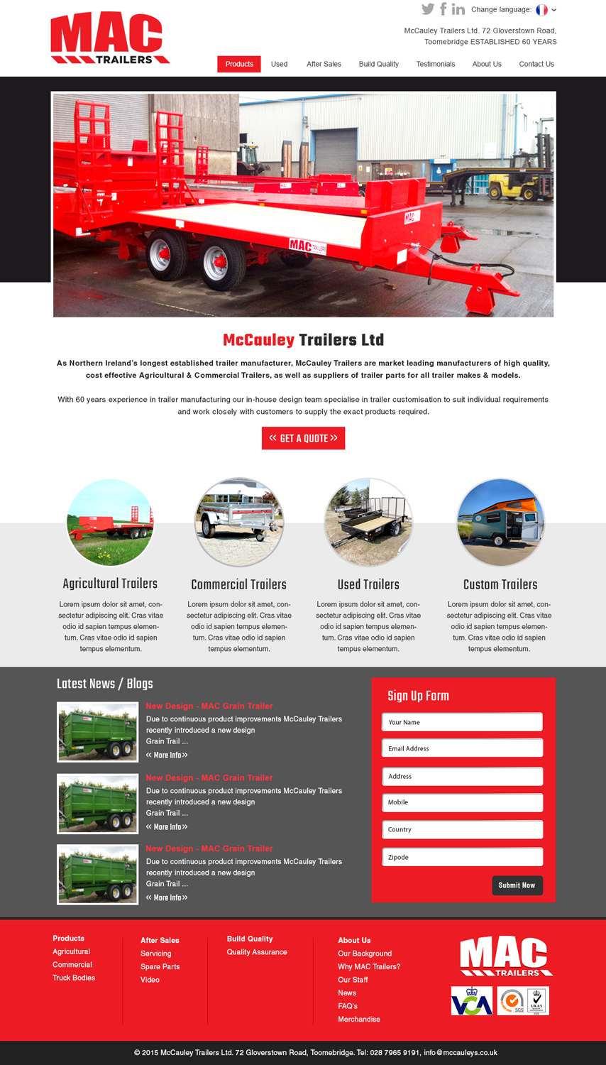 Web Design by webxvision for MMC Solutions | Design #6246497