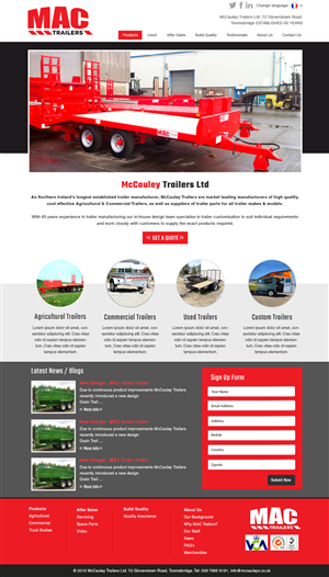 Web Design by webxvision for MMC Solutions | Design: #6246497