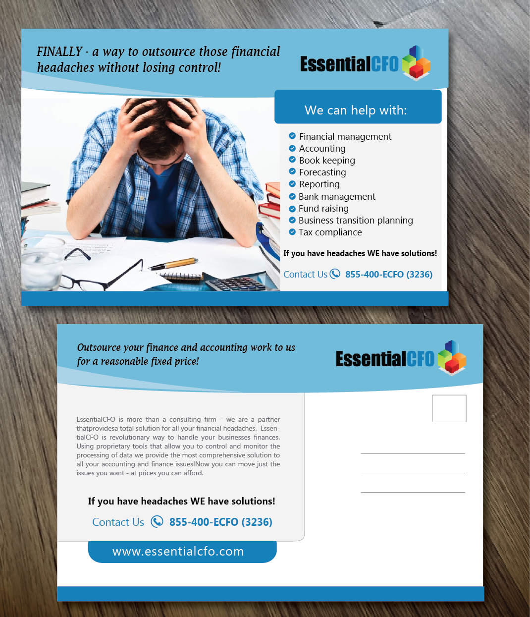 Postcard Design by alex989 for this project | Design #6411371