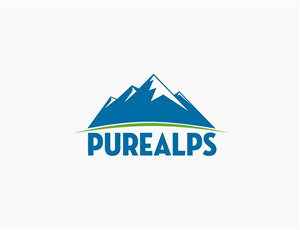 PureAlps visual identity - logo | Grafik-Design von yulioantoni's