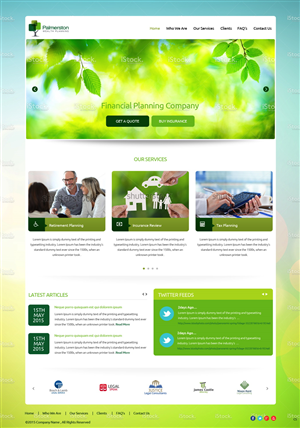 Web Design by pb for Palmerston Wealth Planning | Design: #6196829