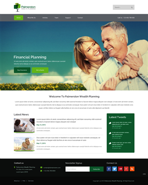 Web Design by pb for Palmerston Wealth Planning | Design: #6196843