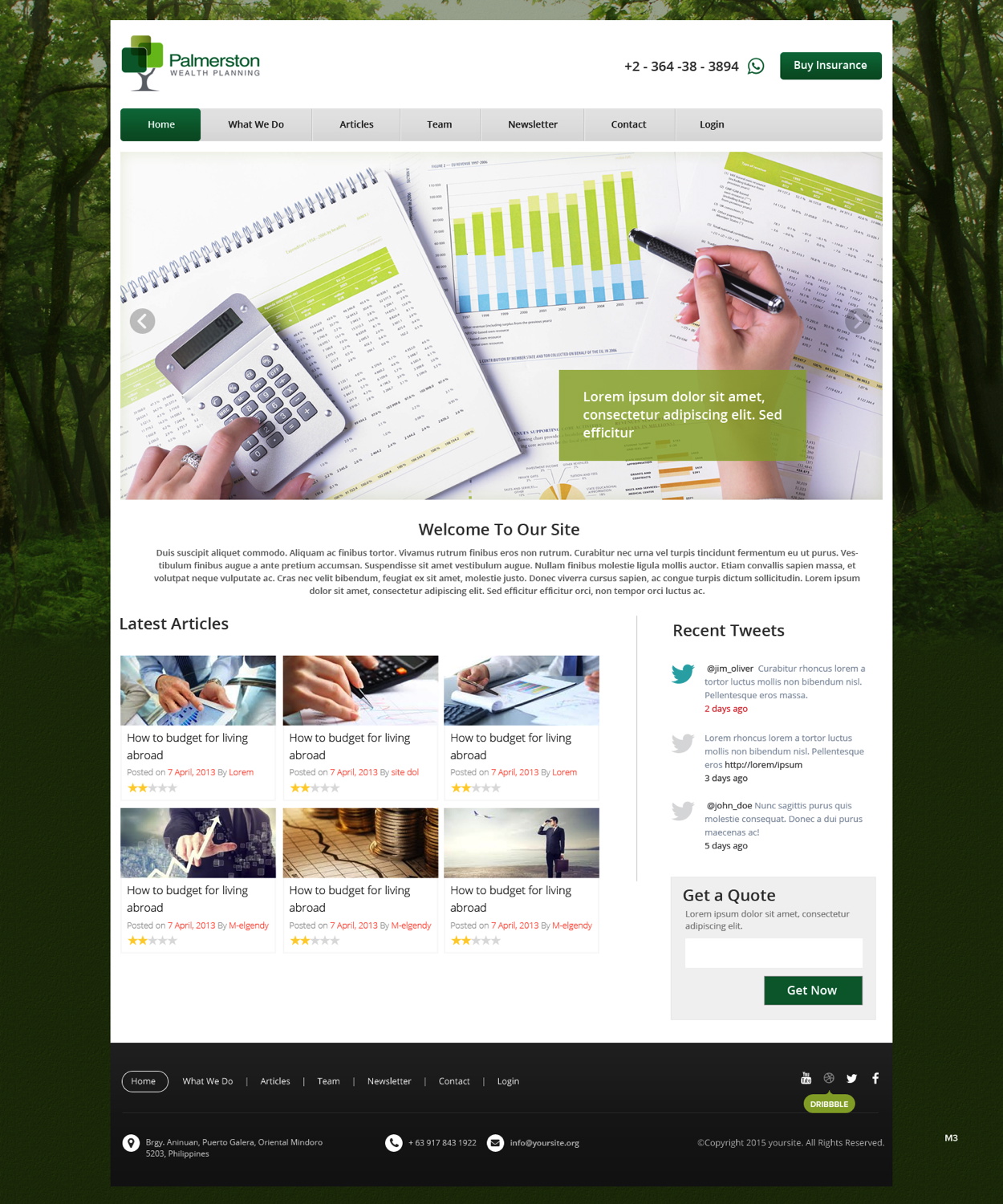 Web Design by pb for Palmerston Wealth Planning | Design #6196847