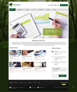 Web Design by pb for Palmerston Wealth Planning | Design: #6196847