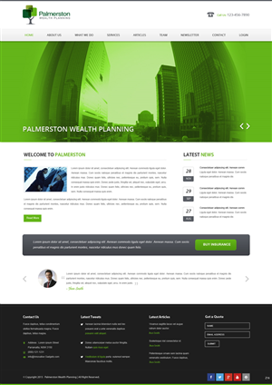 Web Design by pb for Palmerston Wealth Planning | Design: #6196853