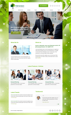 Web Design by pb for Palmerston Wealth Planning | Design: #6196857